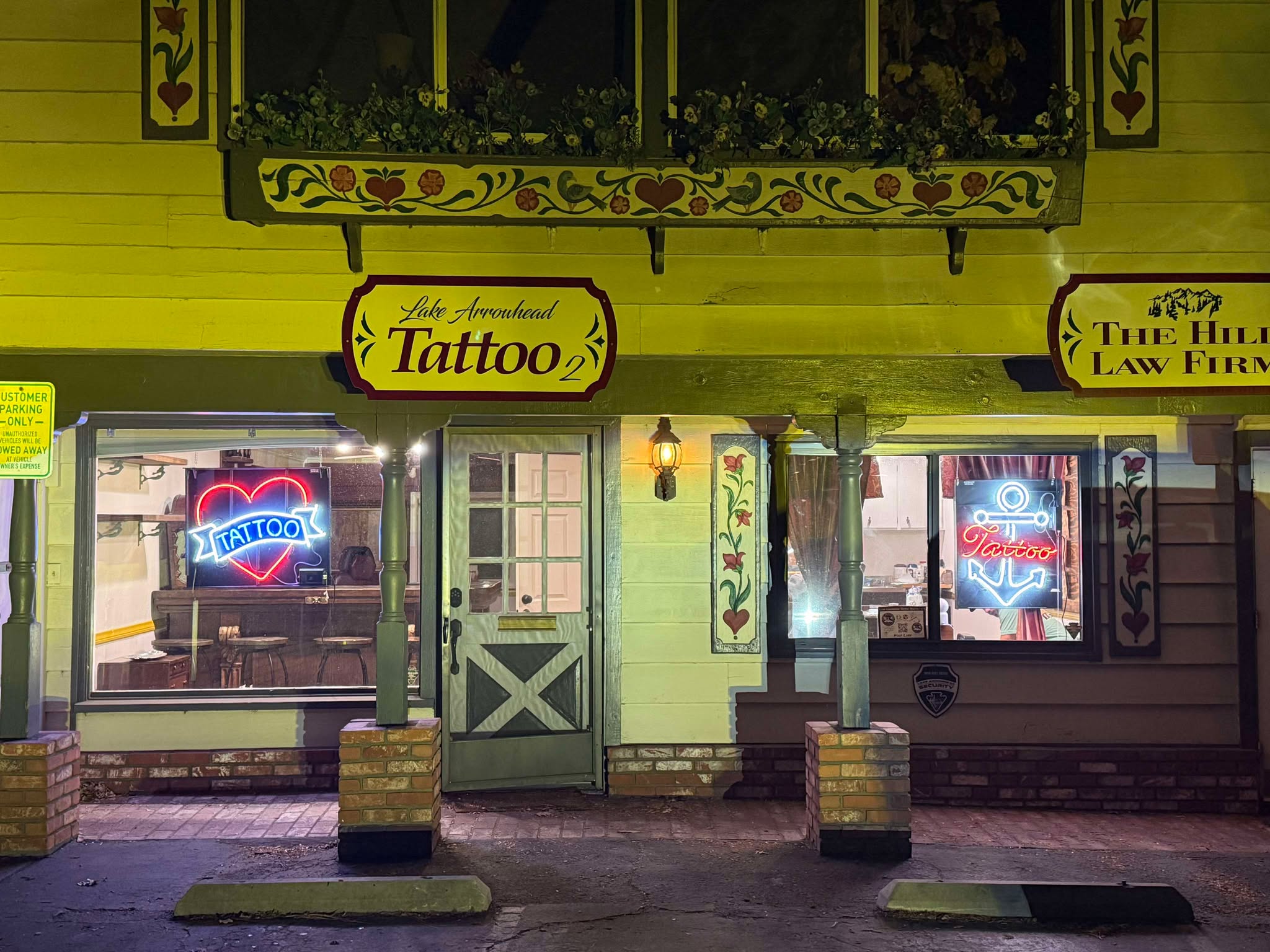 lake arrowhead tatto main location