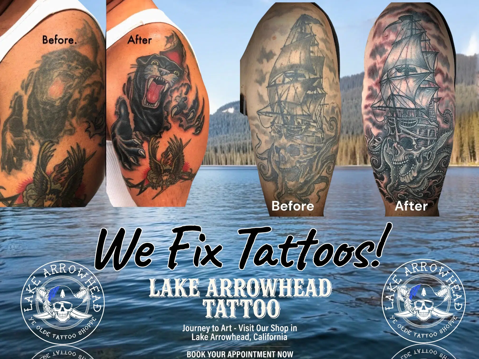 coverup tattoos lake arrowhead tattooweb
